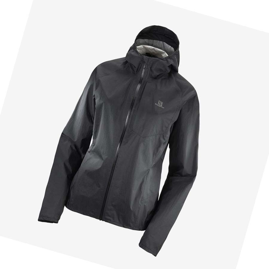 Chaquetas Salomon BONATTI WATERPROOF Mujer Negros | MX 2475AHK